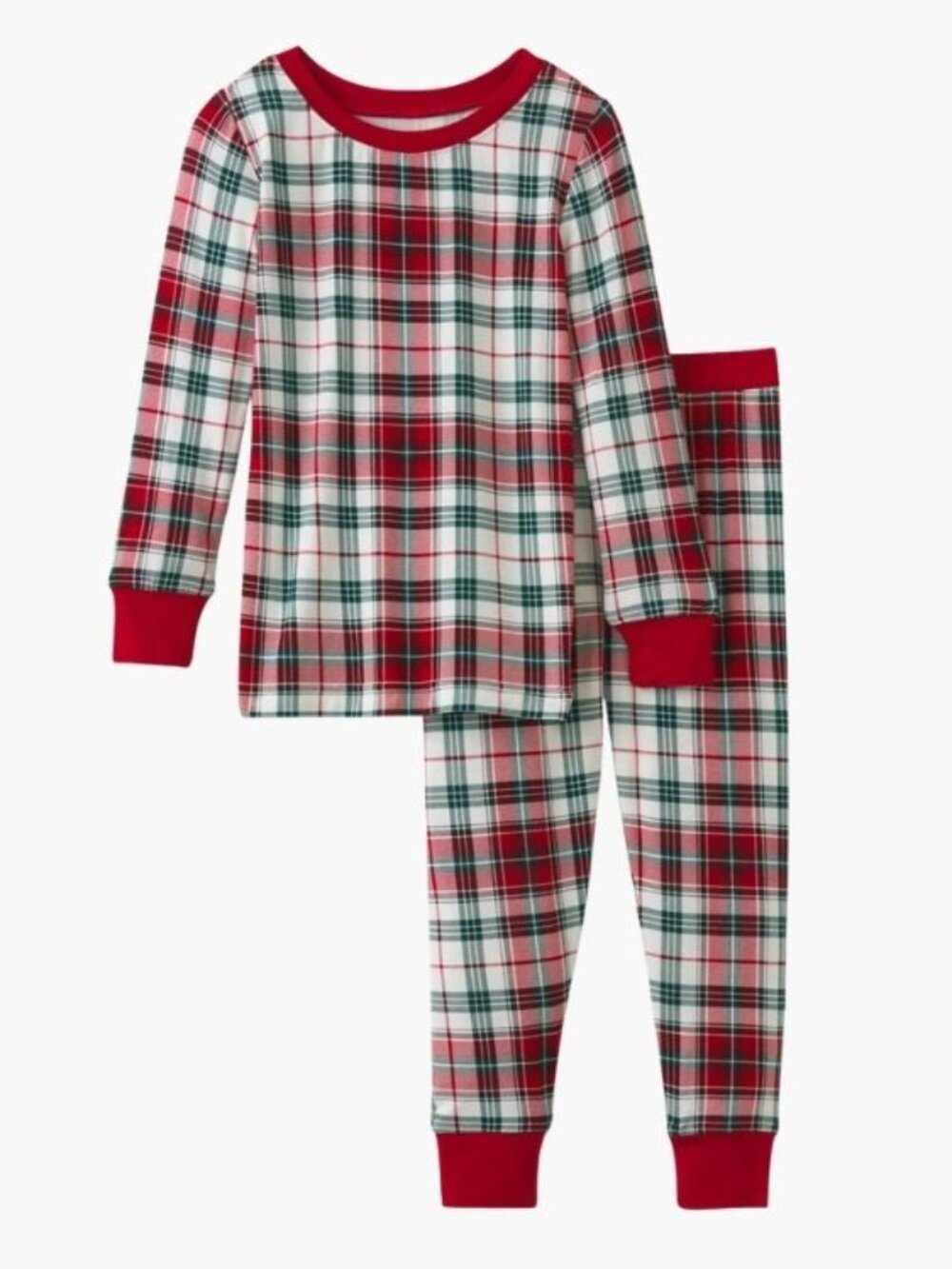 Little Sleepies Holly Plaid Two-Piece Pajama Set 3T